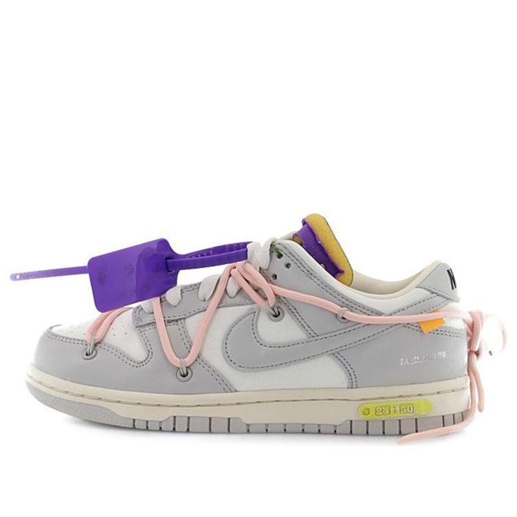 Nike Off-White x Dunk Low 'Lot 24 of 50'  DM1602-119 Classic Sneakers